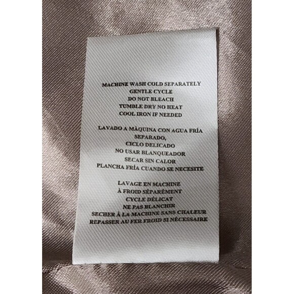 Kut from the Kloth Womens Faux Suede Open Short Jacket Size S Beige Lined - Picture 9 of 9